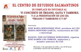 Presentación de los discos "Órgano y tamborino II y III"