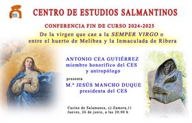 Conferencia fin de curso 2024-2025, por Antonio Cea, en el Casino de Salamanca