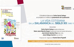 Presentación del libro "La vida cotidiana en la Salamanca del siglo XX, 1940-1975"